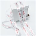 Лента упаковочная с принтом. 8 марта. Подарочная. Белая. Арт. 5437 5437 - фото 10576